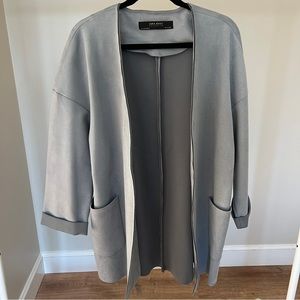 Zara Suede Blazer